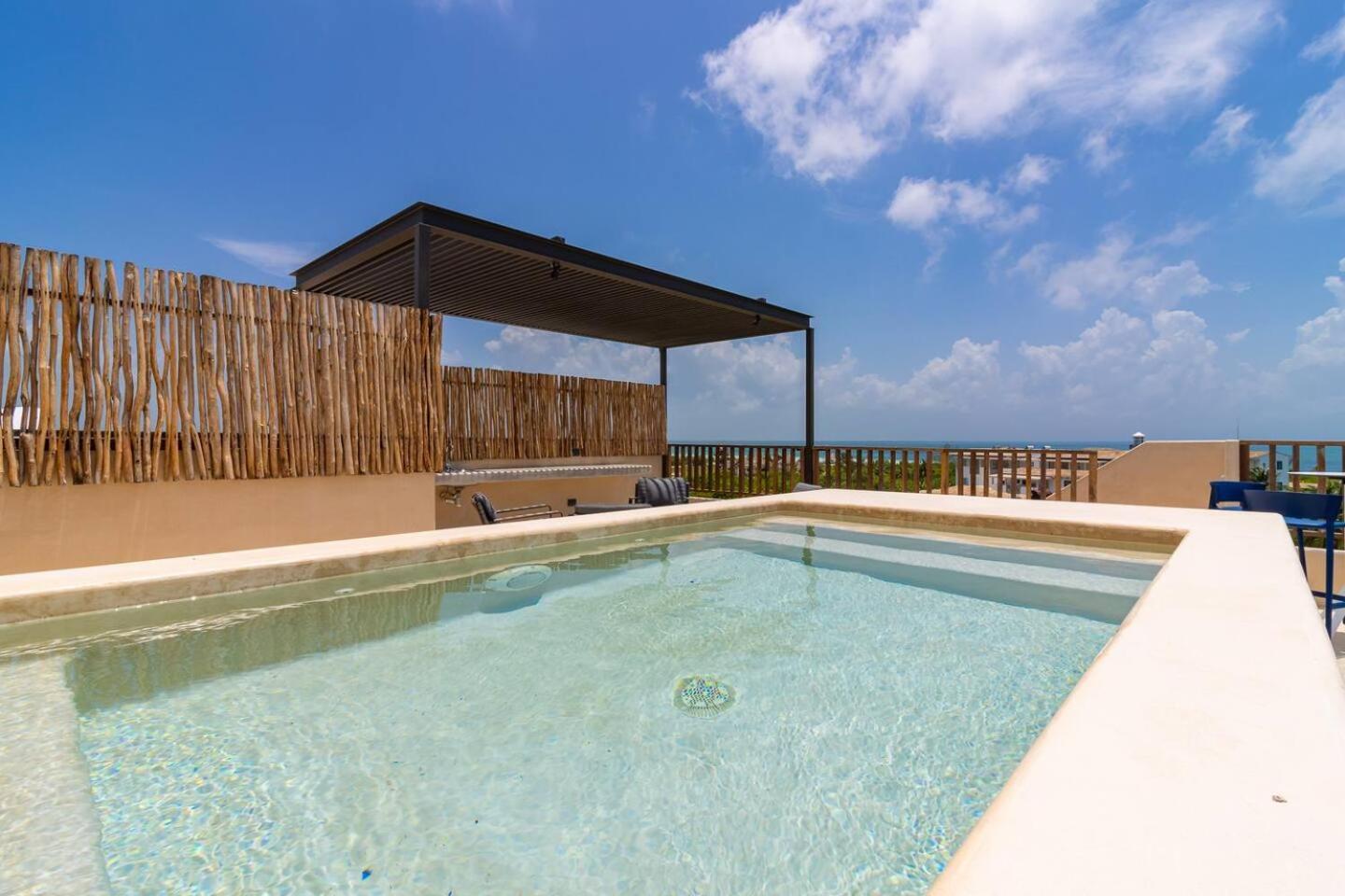 Penthouse Con Alberca Privada Y Hermosas Vistas Al Mar - A301 Isla Holbox Exterior foto