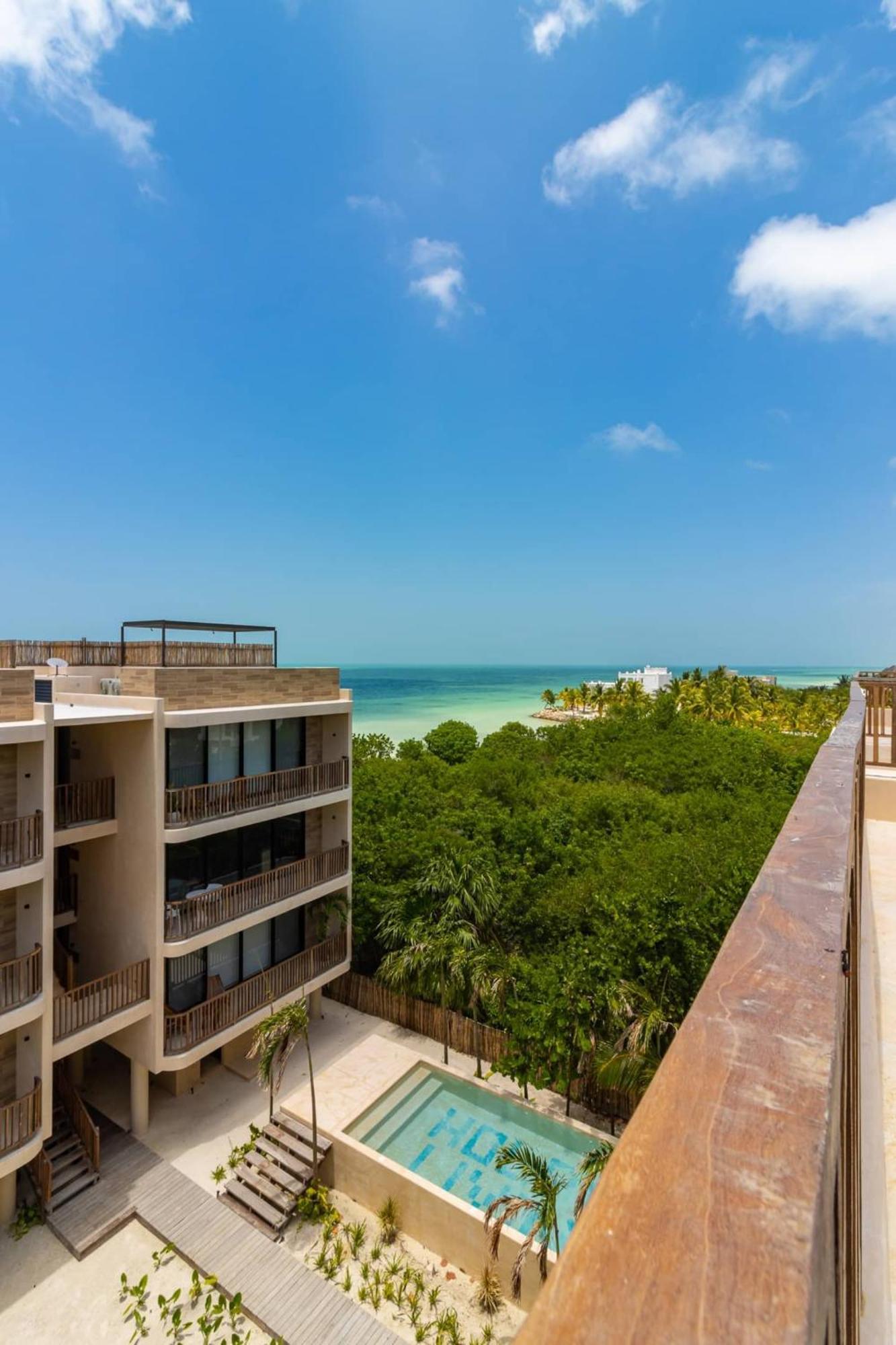 Penthouse Con Alberca Privada Y Hermosas Vistas Al Mar - A301 Isla Holbox Exterior foto